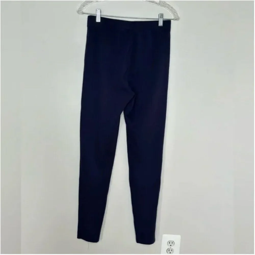 Betabrand Navy Blue Dress Yoga Pants Size Medium